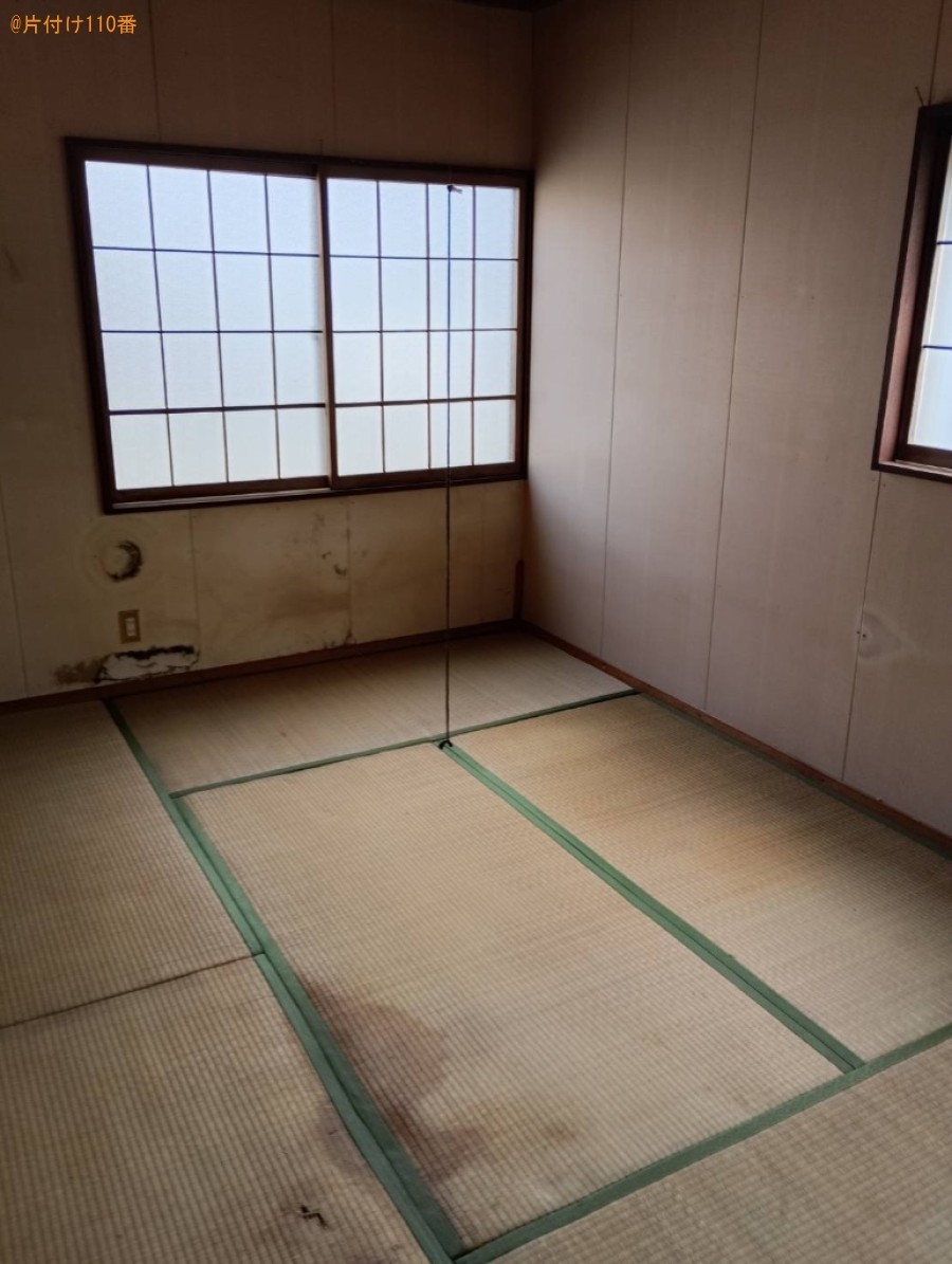 冷蔵庫、洗濯機、タンス、テレビ等の回収・処分と簡易清掃ご依頼
